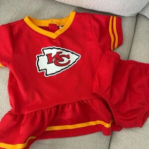 Gerber Kansas City Chiefs Baby Team Apparel Dress